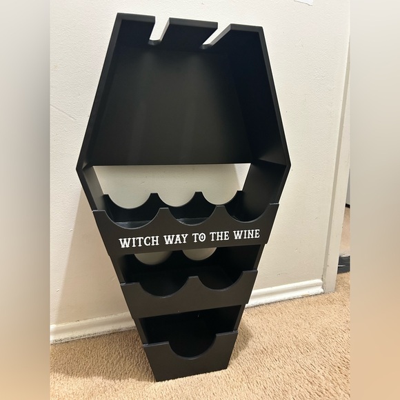 NEW Coffin Wine Rack - Picture 2 of 4